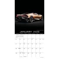 Dream Cars 2026 Wall Calendar