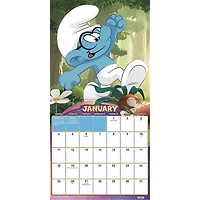 Smurfs 2 2026 Wall Calendar - Online Only