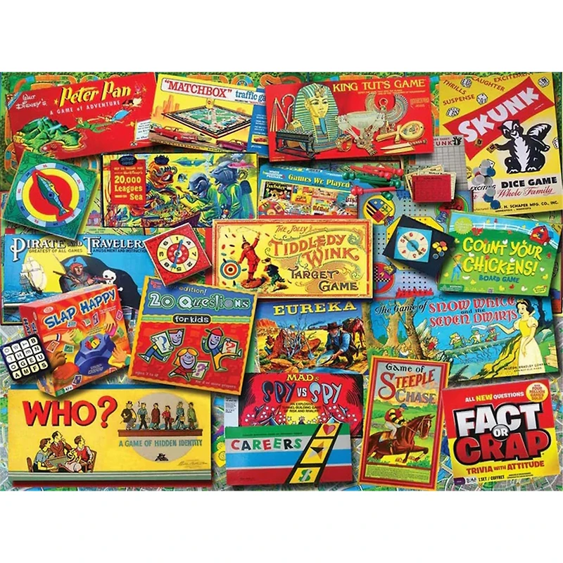 Family Game Night 500 Piece Puzzle