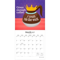 But First Coffee 2027 Wall Calendar