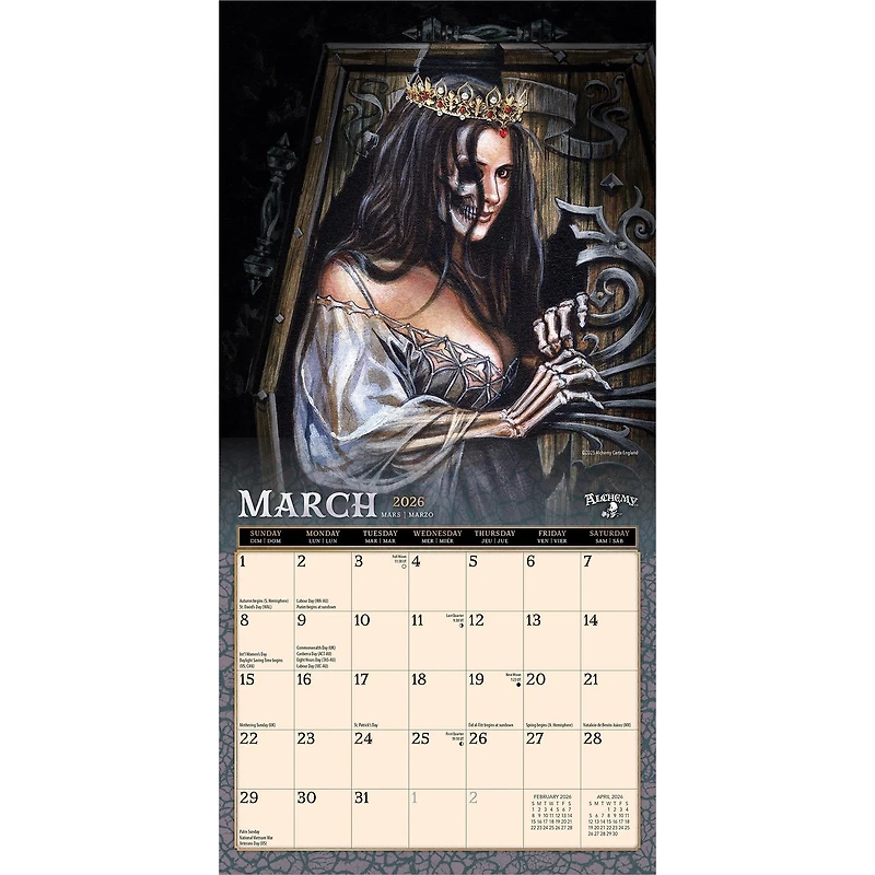 Witches Alchemy 2026 Mini Calendar