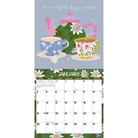 For The Love Of Tea 2026 Wall Calendar - Online Only
