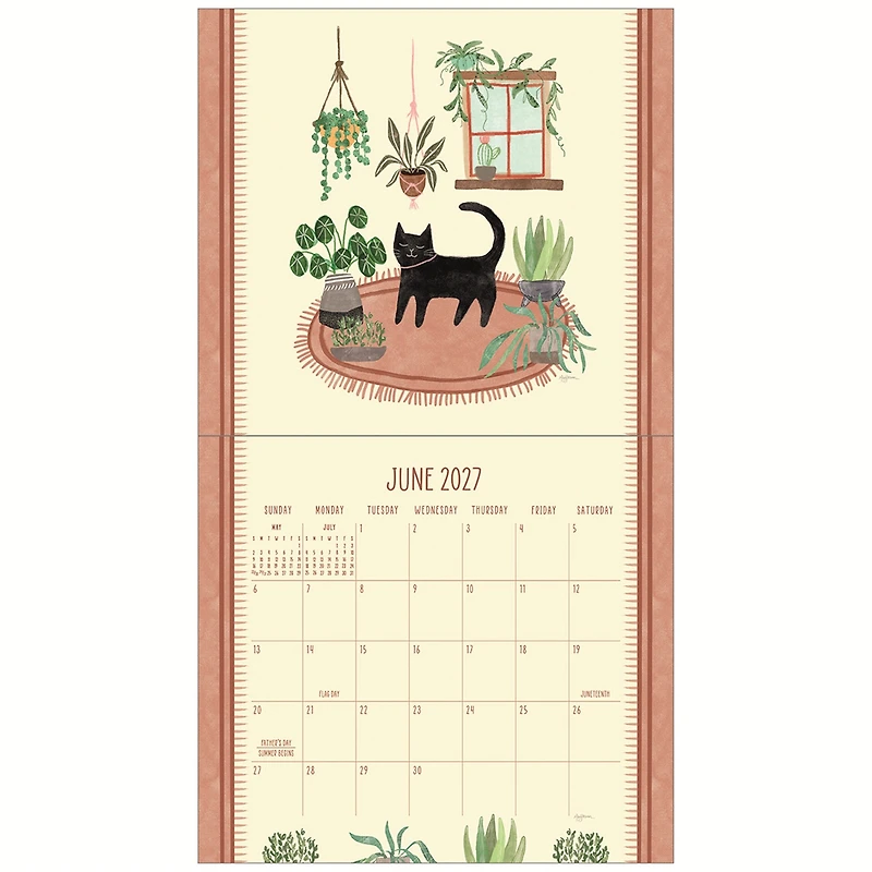 Cat Person 2027 Wall Calendar