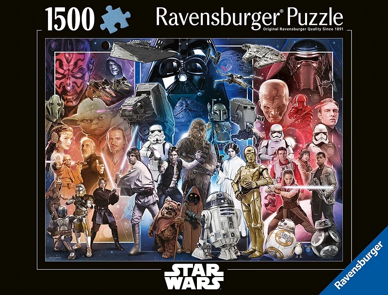 Star Wars Whole Universe 1500 Piece Puzzle
