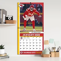 NFL Kansas City Chiefs 2026 Wall Calendar