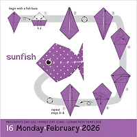 Origami 2026 Box Calendar