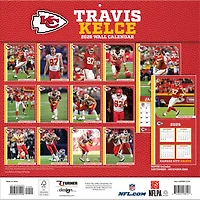 NFL Travis Kelce Kansas City Chiefs 2026 Wall Calendar