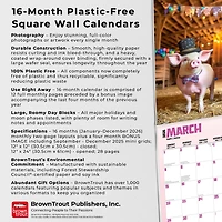 Pigsty 2026 Wall Calendar - Online Only