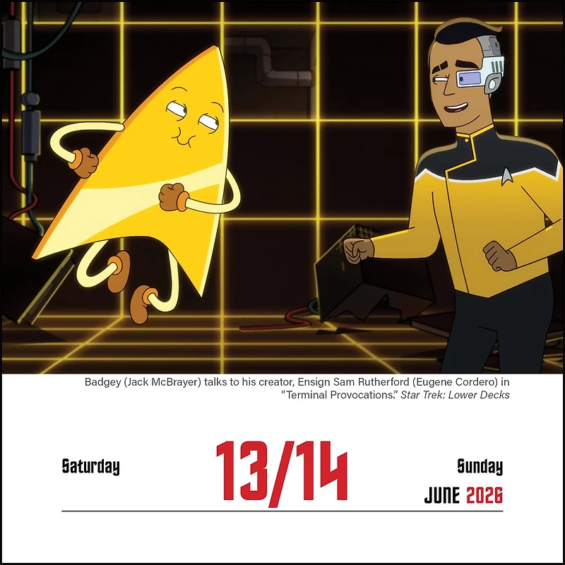 Star Trek Daily 2026 Box Calendar