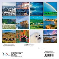 Québec 2027 Mini Calendar