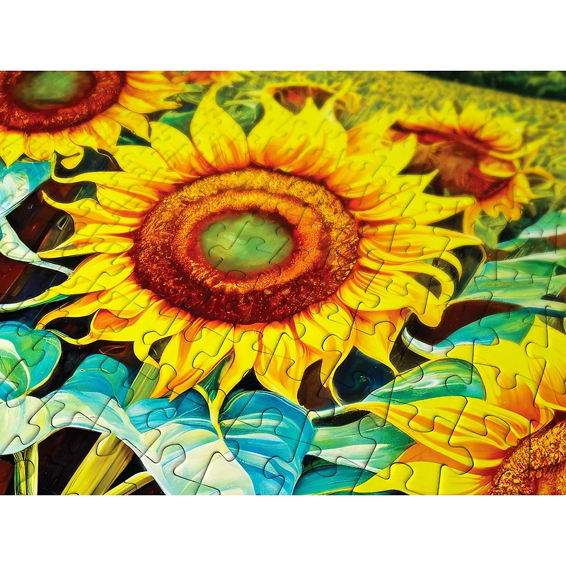 Sunflower House 1000 Piece Puzzle - Online Only