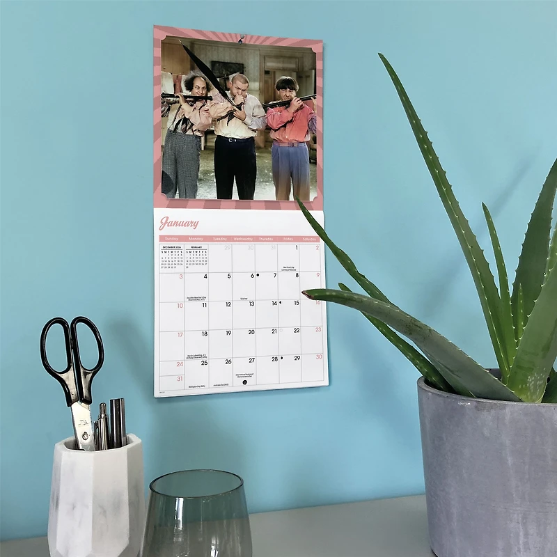 Three Stooges 2027 Mini Calendar