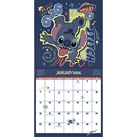 Stitch 2026 Wall Calendar