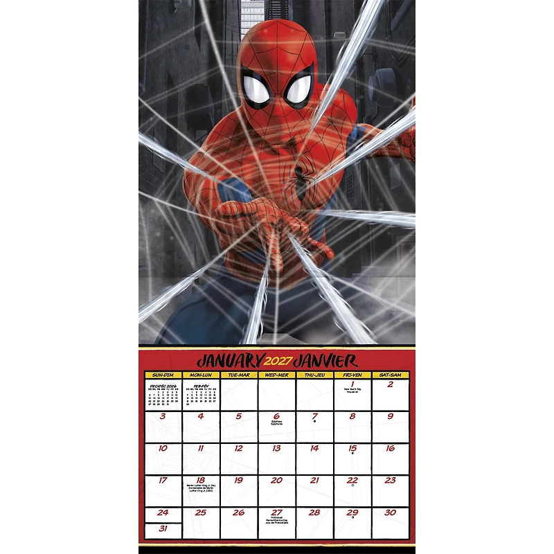 Spider-Man 2027 Mini Calendar