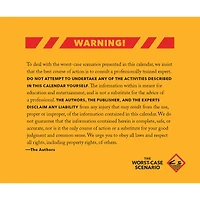 Worst Case Scenario Survival 2027 Box Calendar