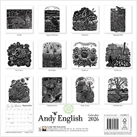 Andy English 2026 Wall Calendar - Online Only