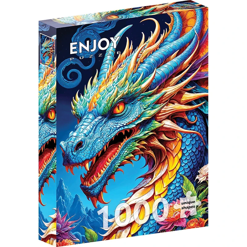 Blue Dragon 1000 Piece Puzzle - Online Only