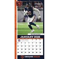 NFL Chicago Bears 2026 Wall Calendar - Online Only