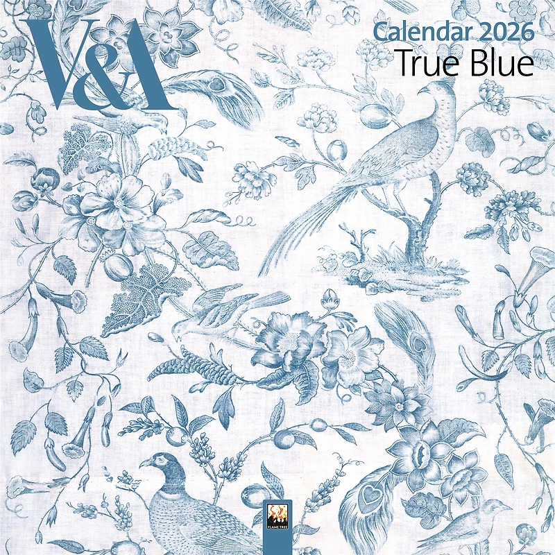 V&A: True Blue 2026 Wall Calendar - Online Only