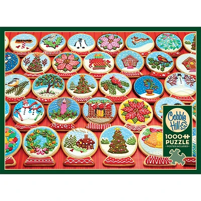 Snow Globe Cookies 1000 Piece Puzzle Cobble Hill