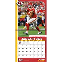 NFL Travis Kelce Kansas City Chiefs 2026 Wall Calendar