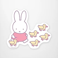 Miffy Ducks Vinyl Sticker