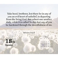 Bible Verses 2027 Box Calendar