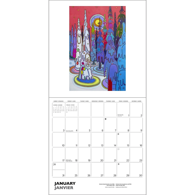 Darlene Kulig 2027 Wall Calendar