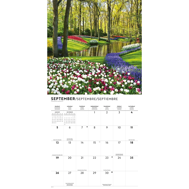 In the Garden 2027 Wall Calendar