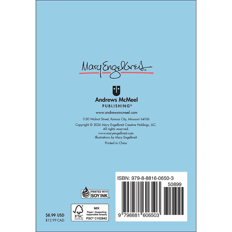 Mary Engelbreit's Good Vibes Only 2027 Pocket Planner