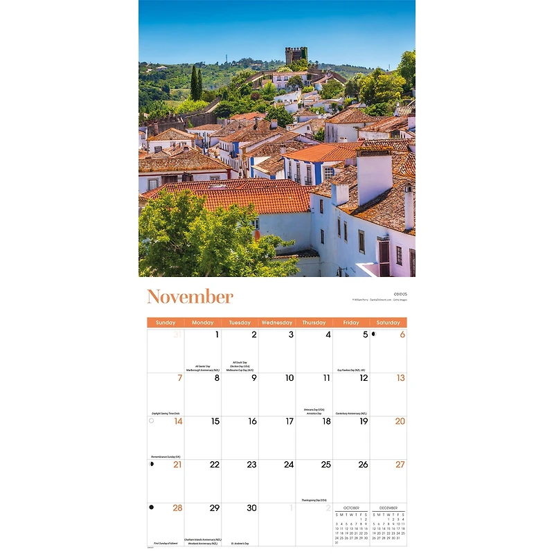 Portugal 2027 Wall Calendar