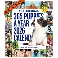 Puppies 365 2026 Wall Calendar