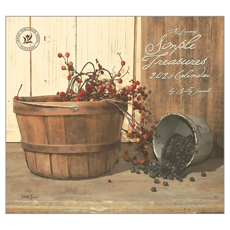 Simple Treasures 2026 Deluxe Wall Calendar - Online Only