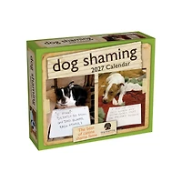 Dog Shaming 2027 Box Calendar
