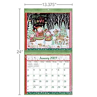 Simple Inspirations 2027 Wall Calendar