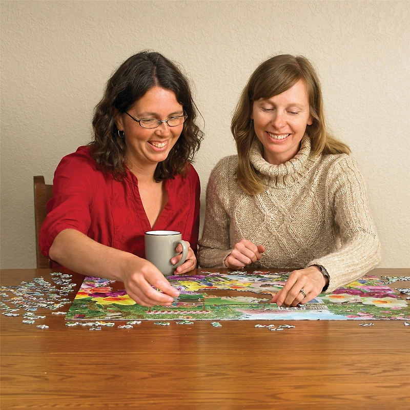 Springtime Frolic 1000 Piece Puzzle - Online Only