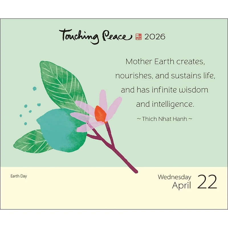 Thich Nhat Hanh 2026 Box Calendar - Online Only