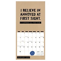 Anti Affirmations and Sarcasm 2027 Mini Calendar - Online Only