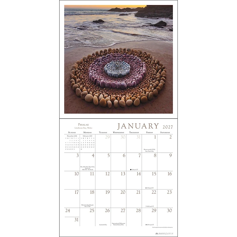 Sculpt the World 2027 Wall Calendar