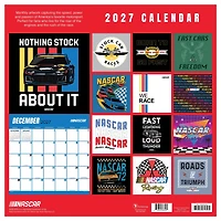 NASCAR Born to Go Fast 2027 Wall Calendar