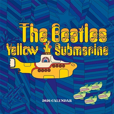 Beatles Yellow Submarine 2026 Wall Calendar - Online Only