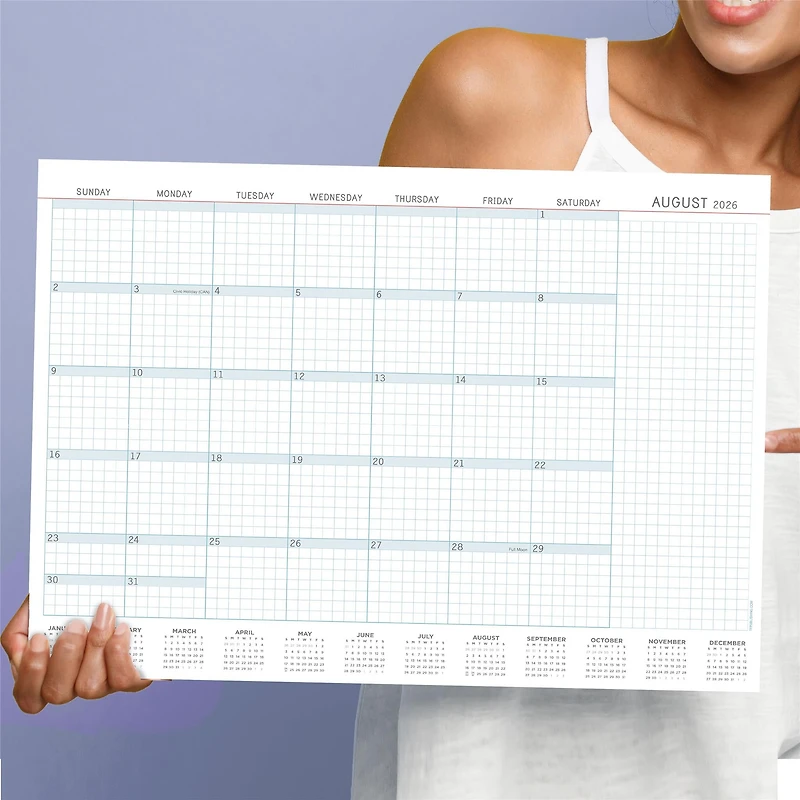 Professional Medium 2026 Desk Pad Calendar