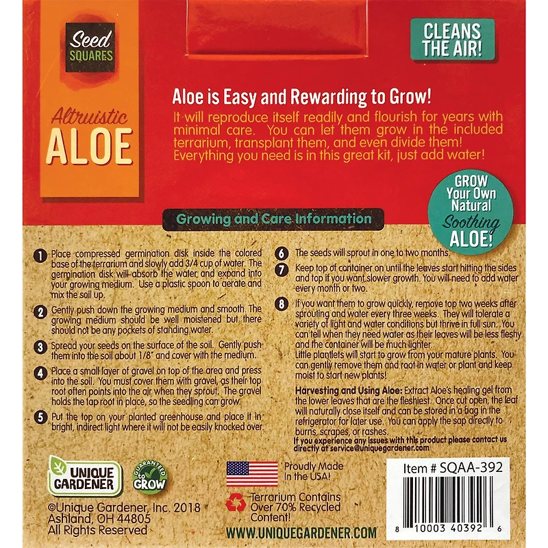Altruistic Aloe