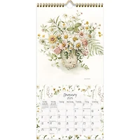 Watercolor Seasons 2026 Slim Calendar - Online Only