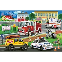 First Responders 35 Piece Floor Puzzle - Online Only