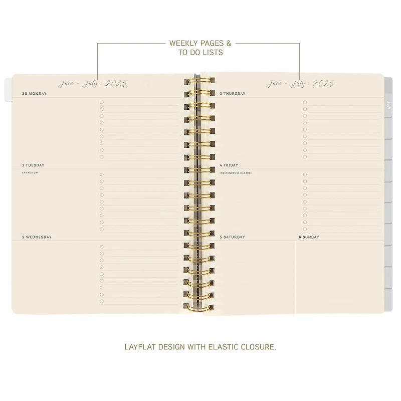 Farmhouse Floral 2025-2026 Engagement Calendar