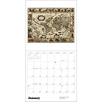 Antique Maps 2027 Wall Calendar