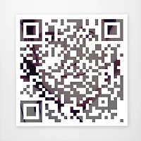 Whistle QR Code  Vinyl Sticker