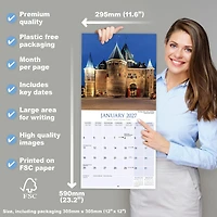 Amsterdam 2027 Wall Calendar