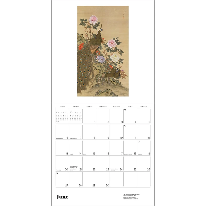 Dreams of Edo Japanese Scrolls and Screens 2027 Wall Calendar